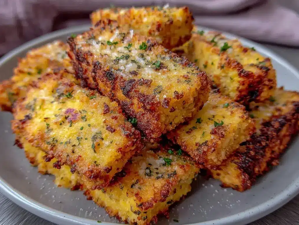air fryer zucchini fries - featured image