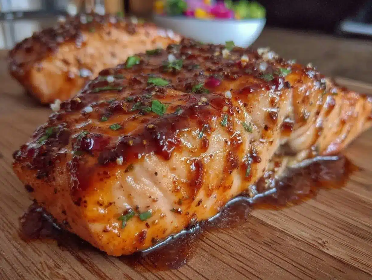 brown sugar soy sauce salmon preparation steps