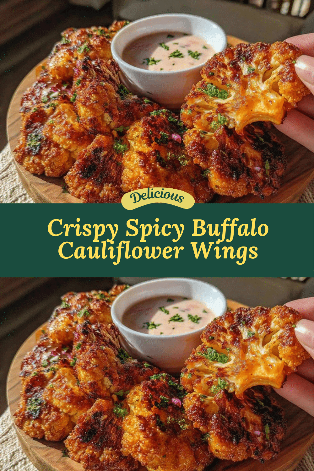 buffalo cauliflower wings recipe