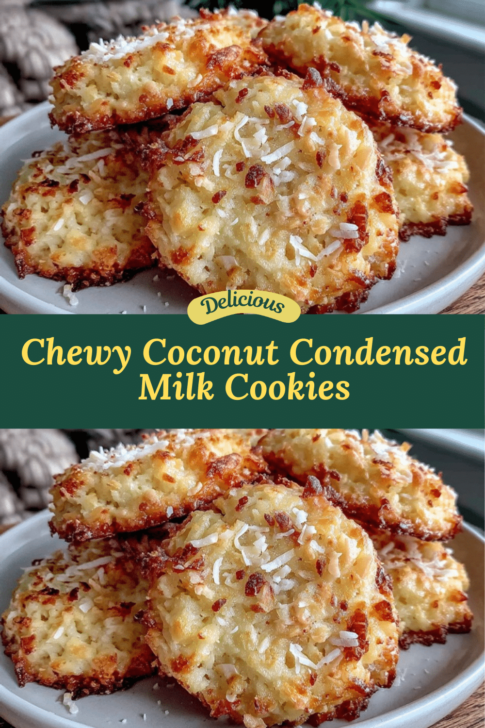 coconut condensed milk cookies recipe