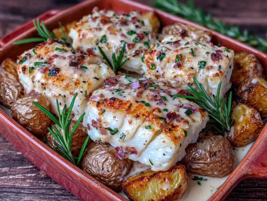 comforting cod and potatoes recipe - featured image