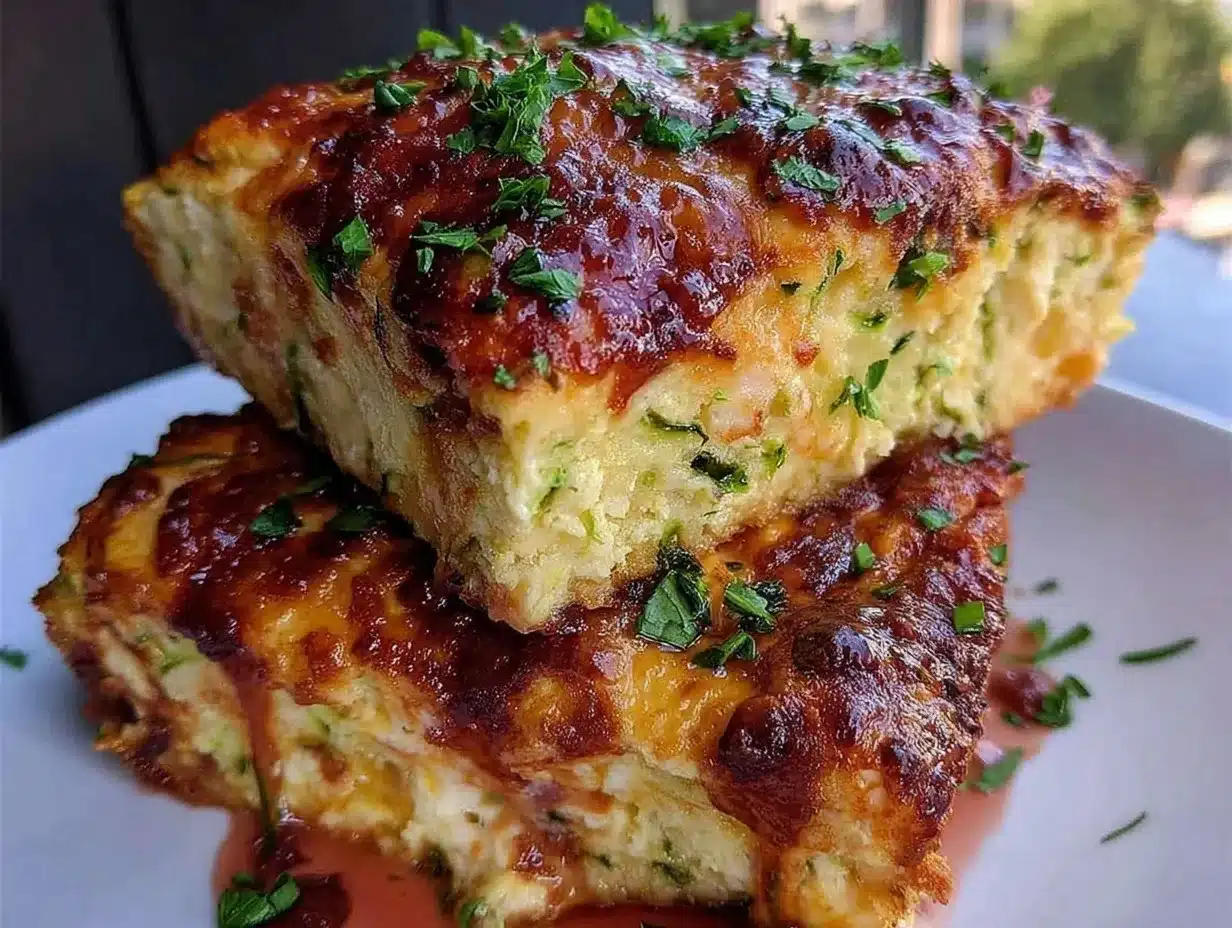 creamy zucchini and cottage cheese oven bake preparation steps