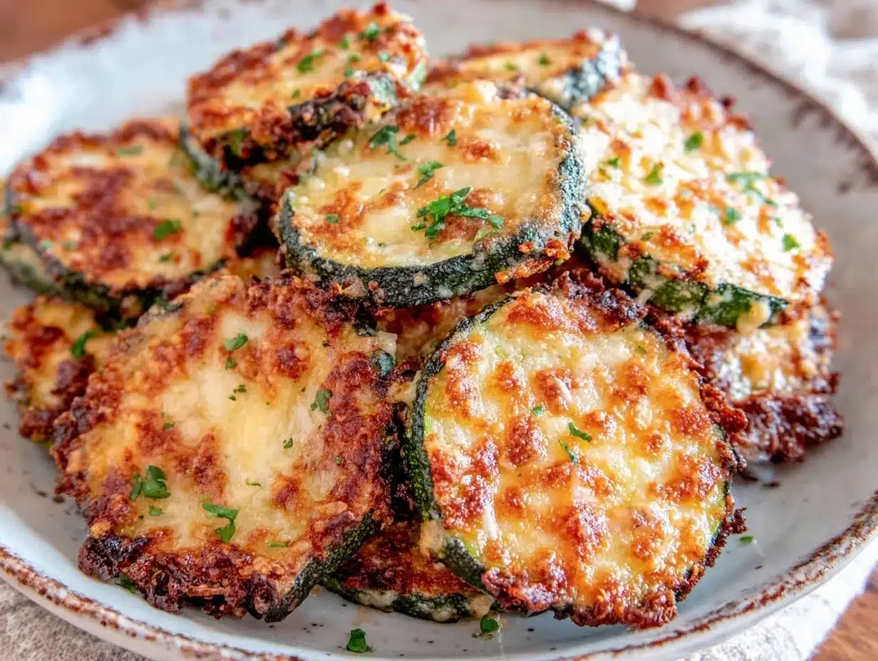 crispy baked zucchini chips preparation steps