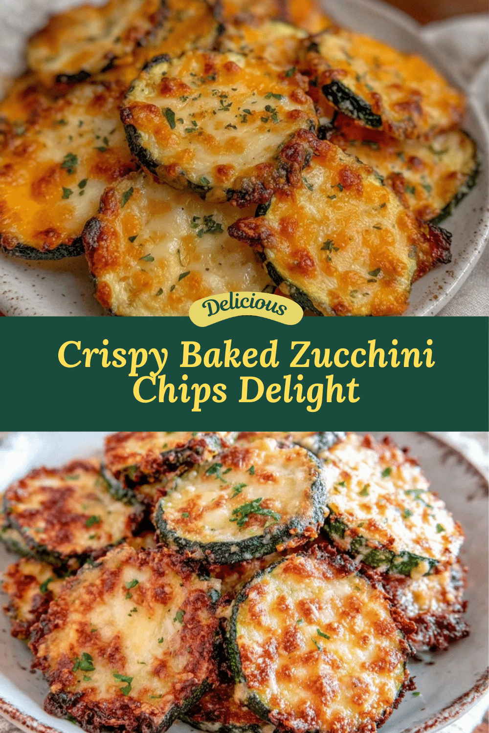crispy baked zucchini chips recipe