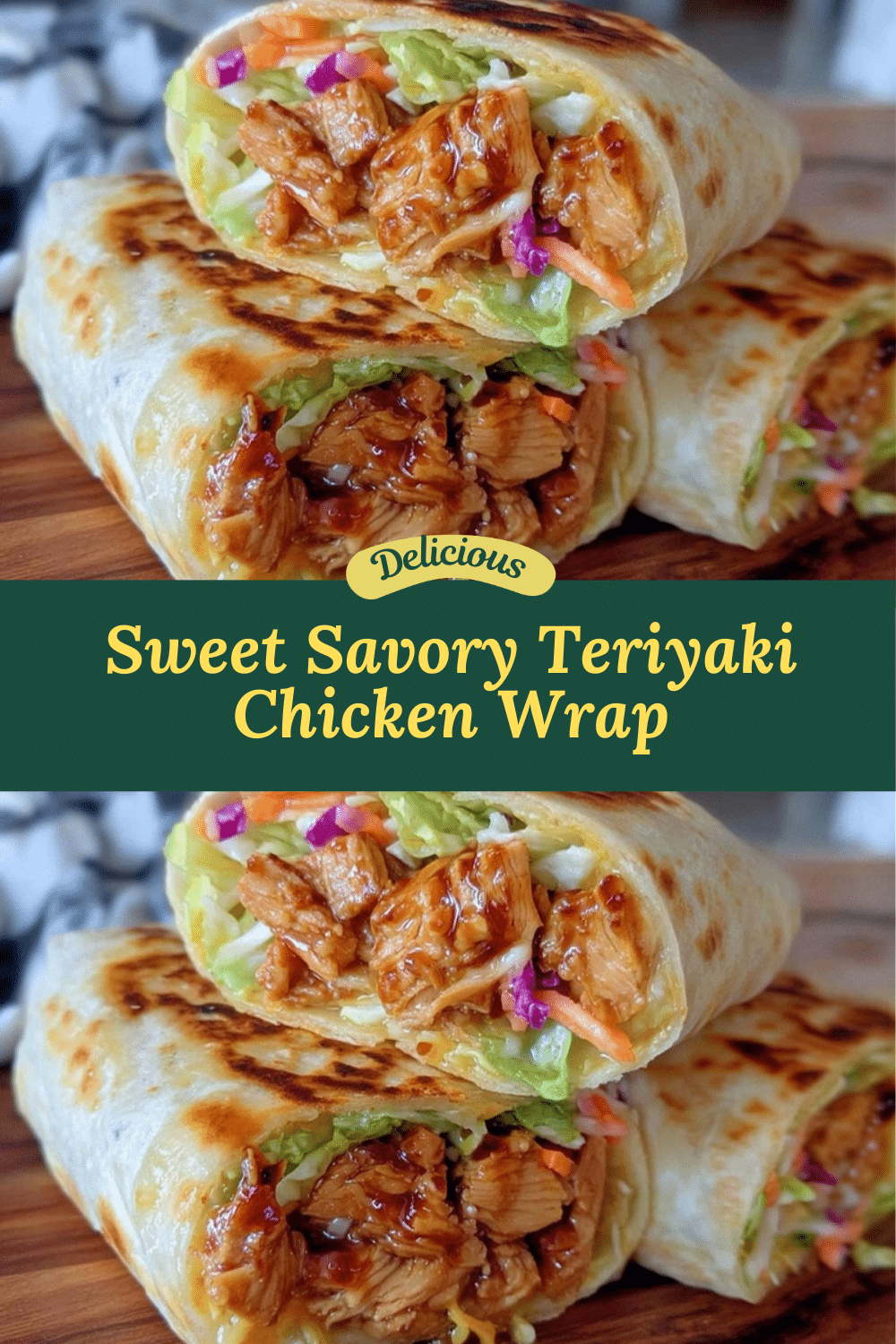 easy teriyaki chicken wrap recipe