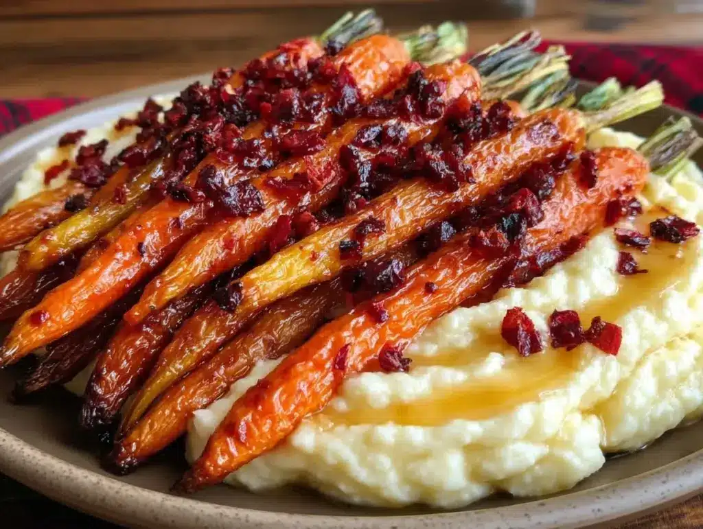 flavorful roasted carrots recipe - featured image