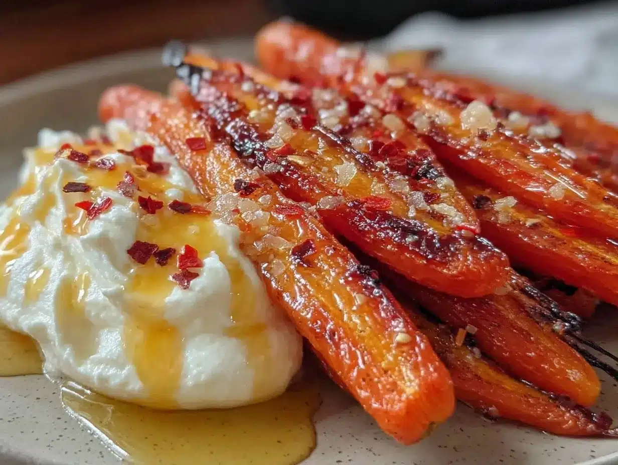 flavorful roasted carrots recipe preparation steps