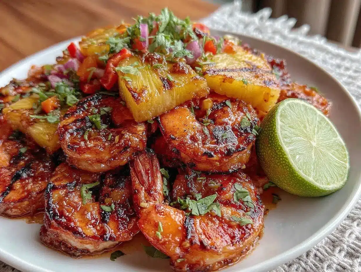 Hawaiian garlic shrimp recipe preparation steps