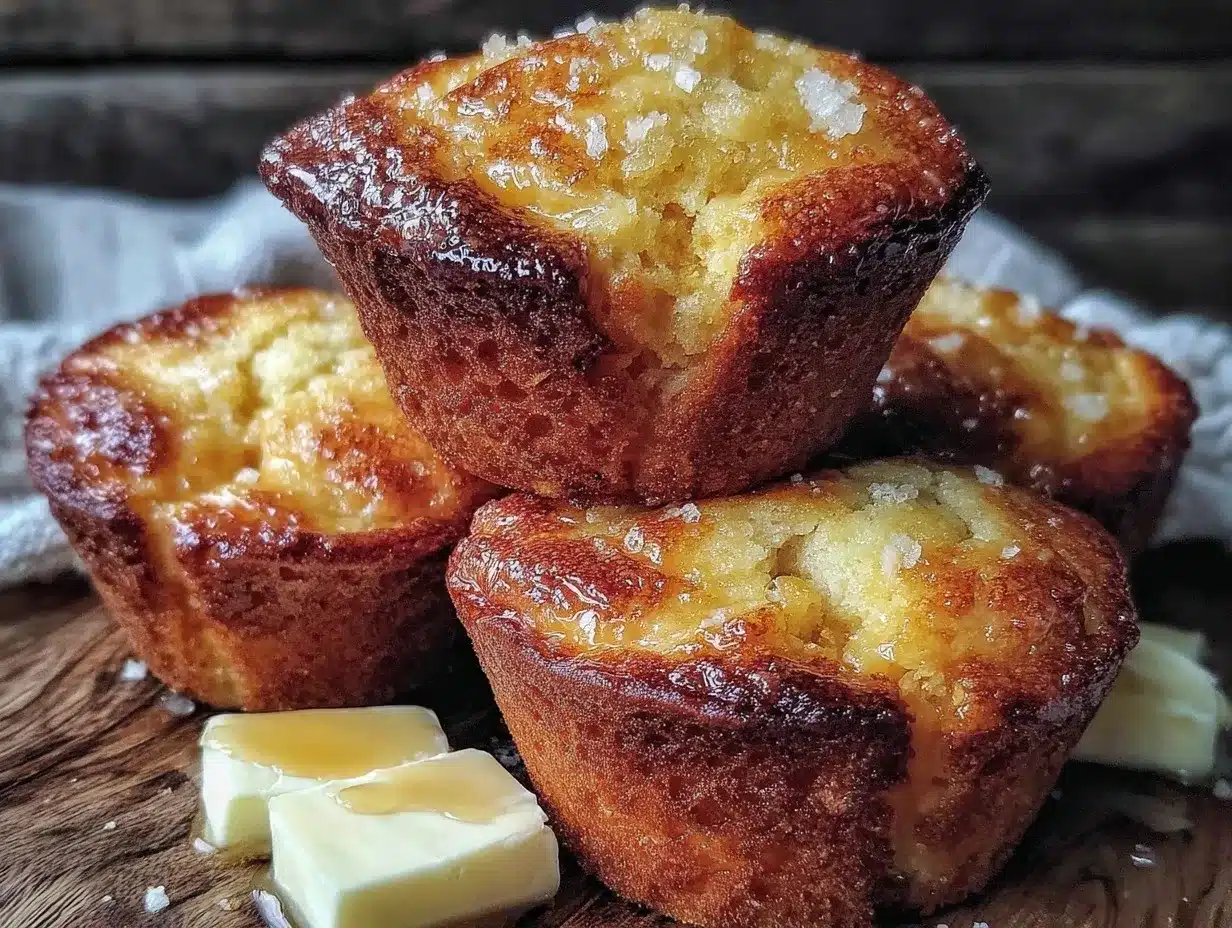 honey butter cornbread muffins preparation steps