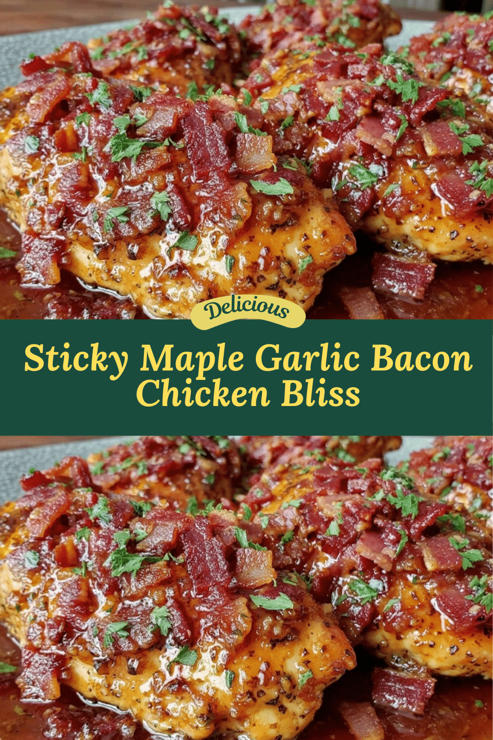 maple garlic bacon chicken recipe