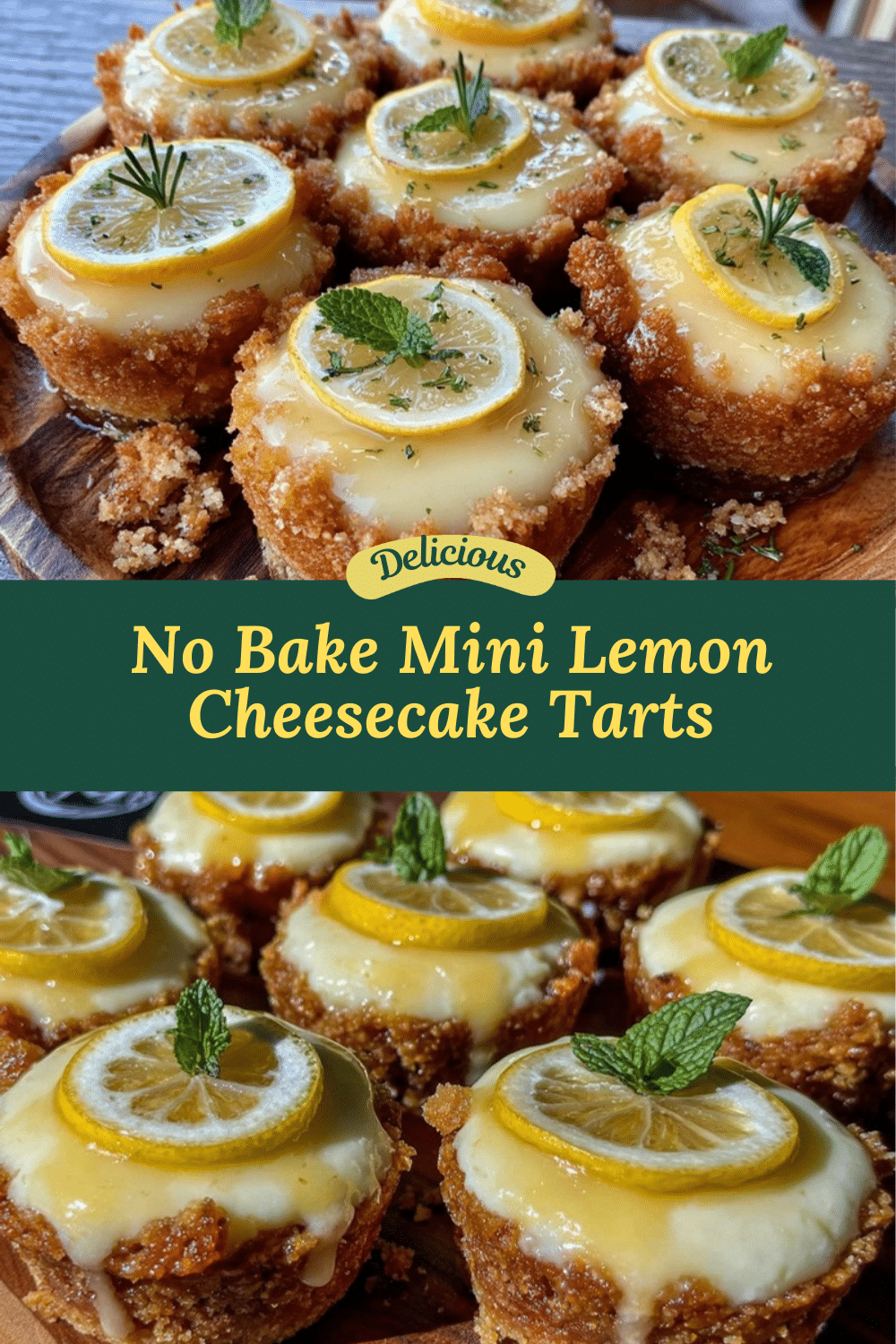 mini lemon cheesecake tarts recipe