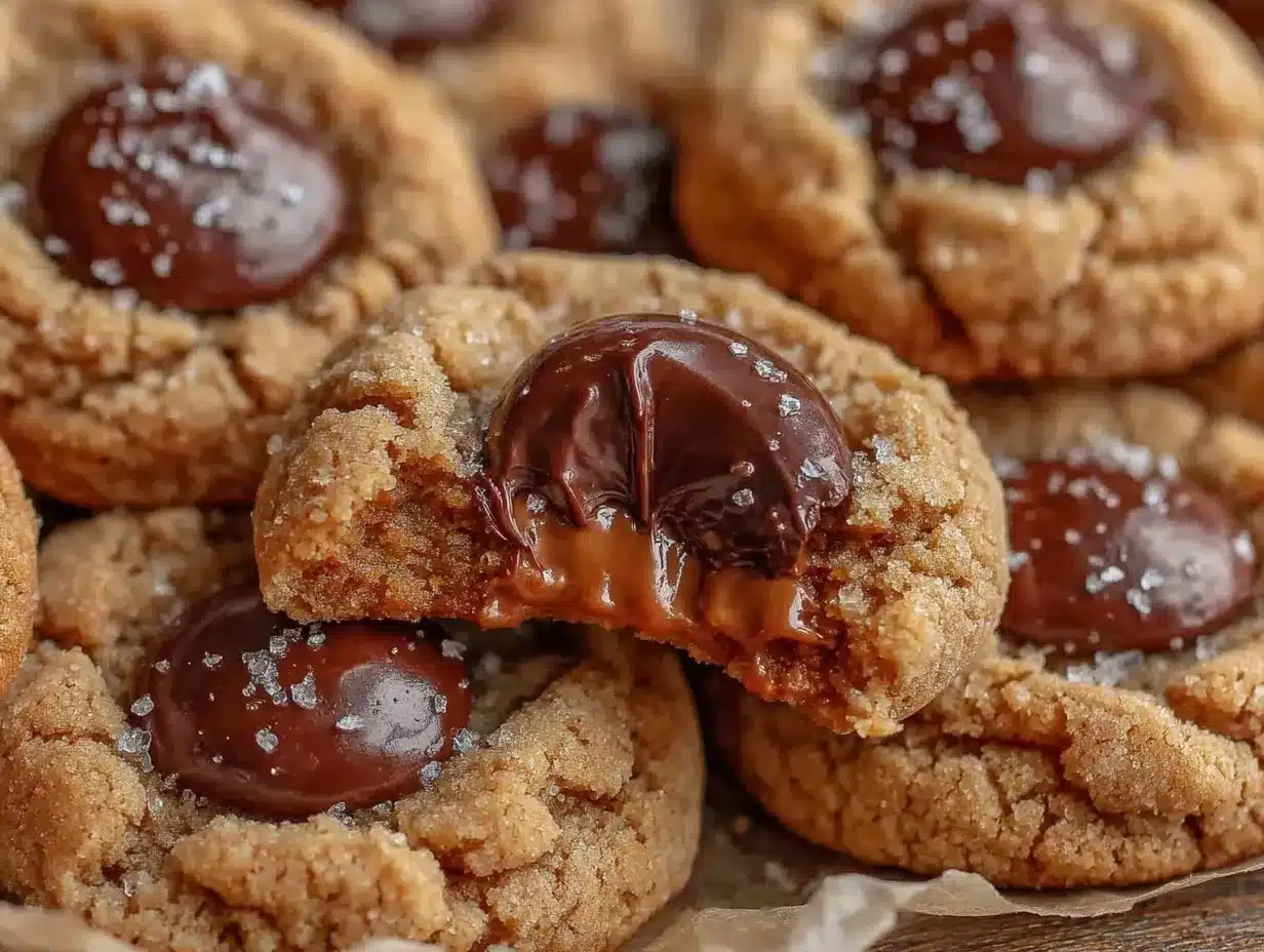 peanut butter blossoms recipe preparation steps