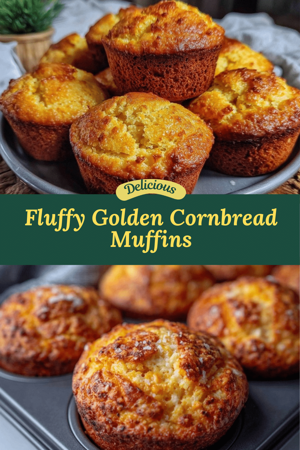 savory cornbread muffins recipe
