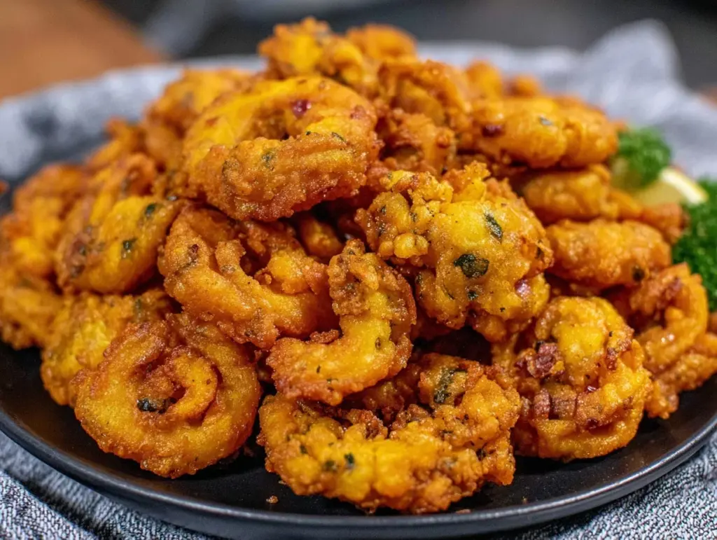 savory crispy fried mushroom recipe - featured image