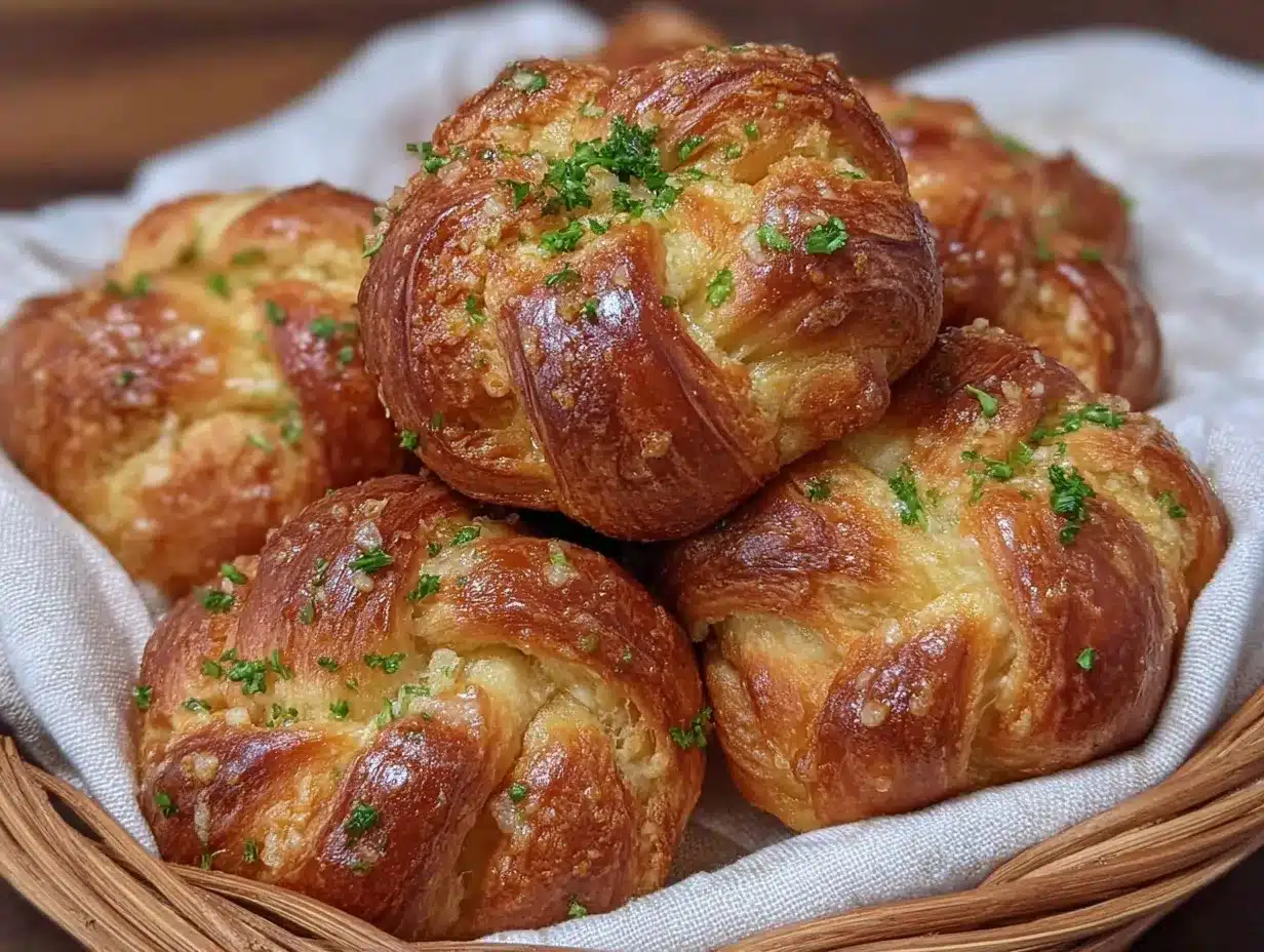 savory garlic knots recipe preparation steps