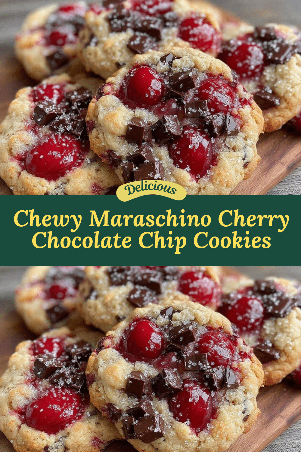 savory maraschino cherry chocolate chip cookies recipe