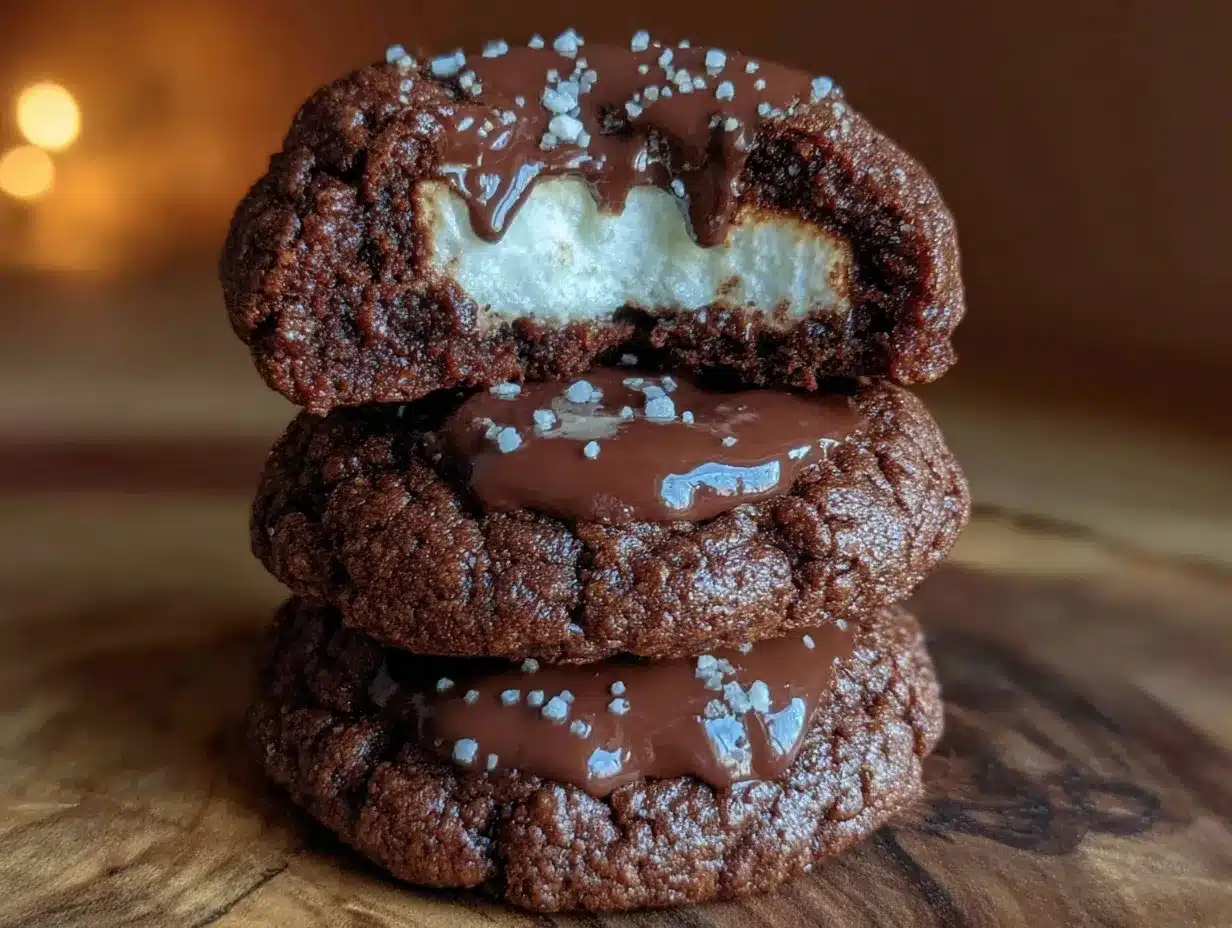 savory marshmallow hot cocoa surprise cookies preparation steps