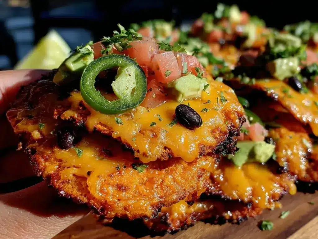 savory sweet potato nachos - featured image