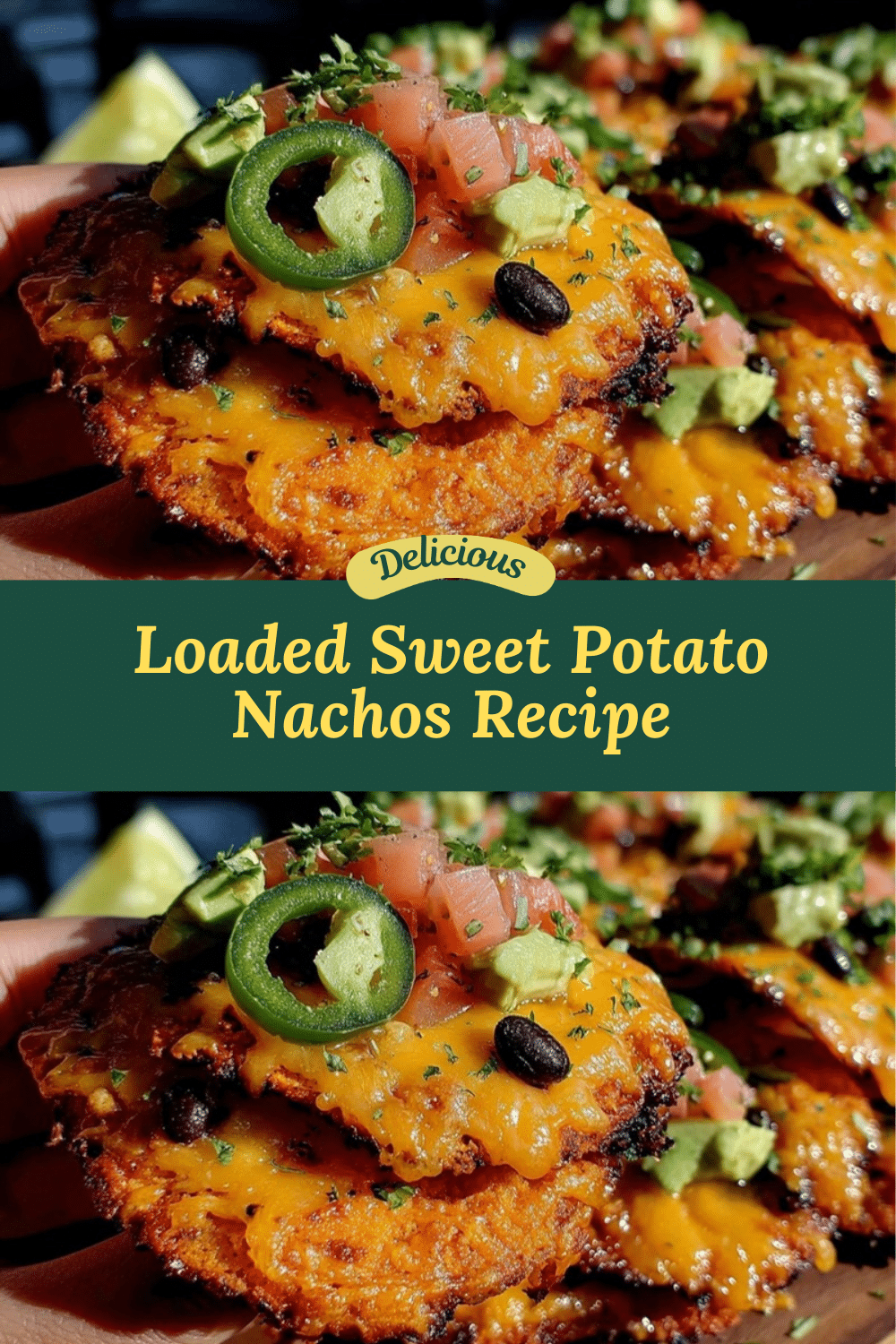 savory sweet potato nachos recipe