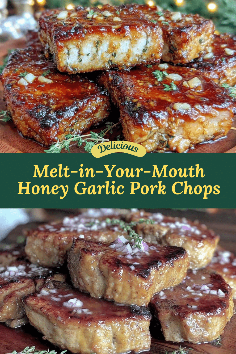 slow cooker honey garlic pork chops recipe