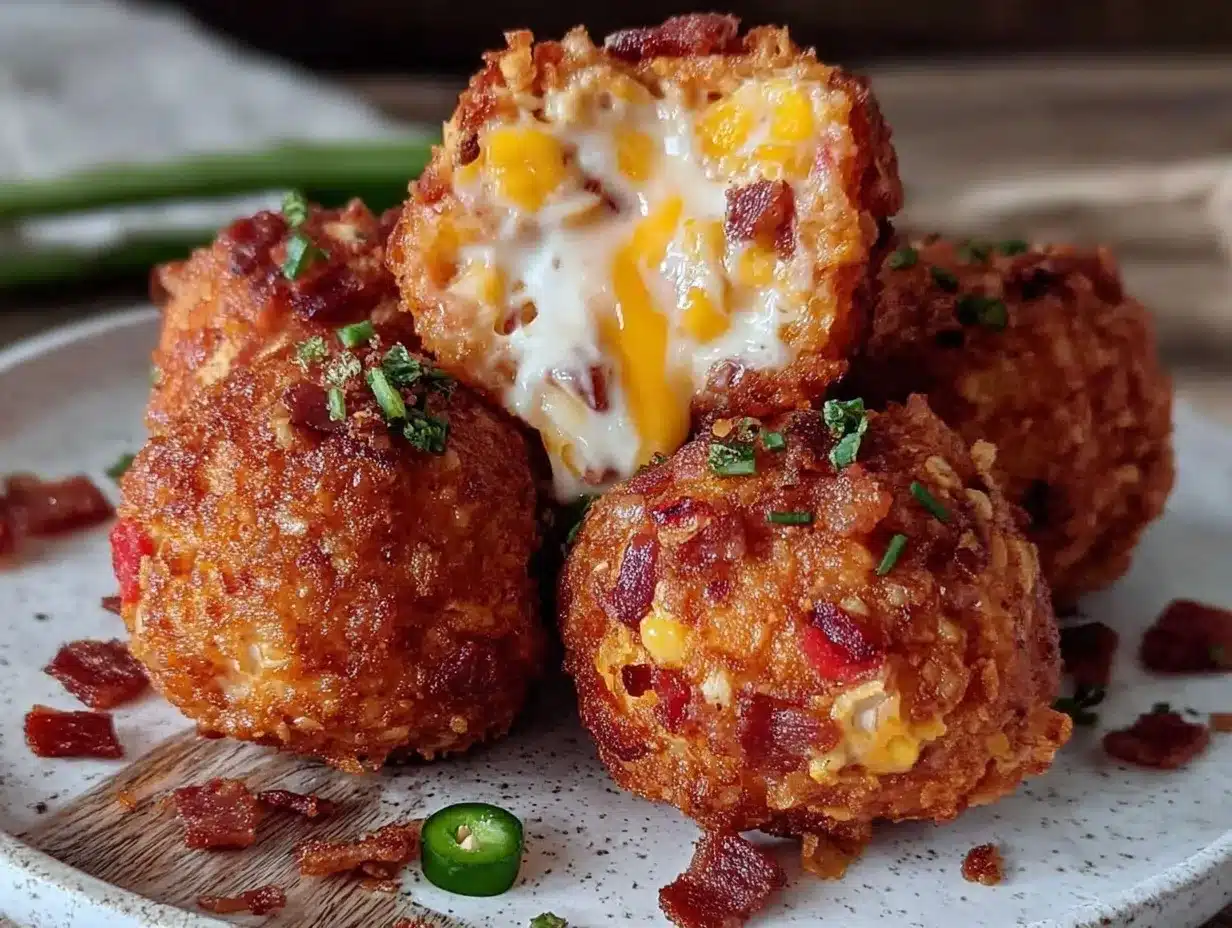 spicy bacon cheese balls preparation steps