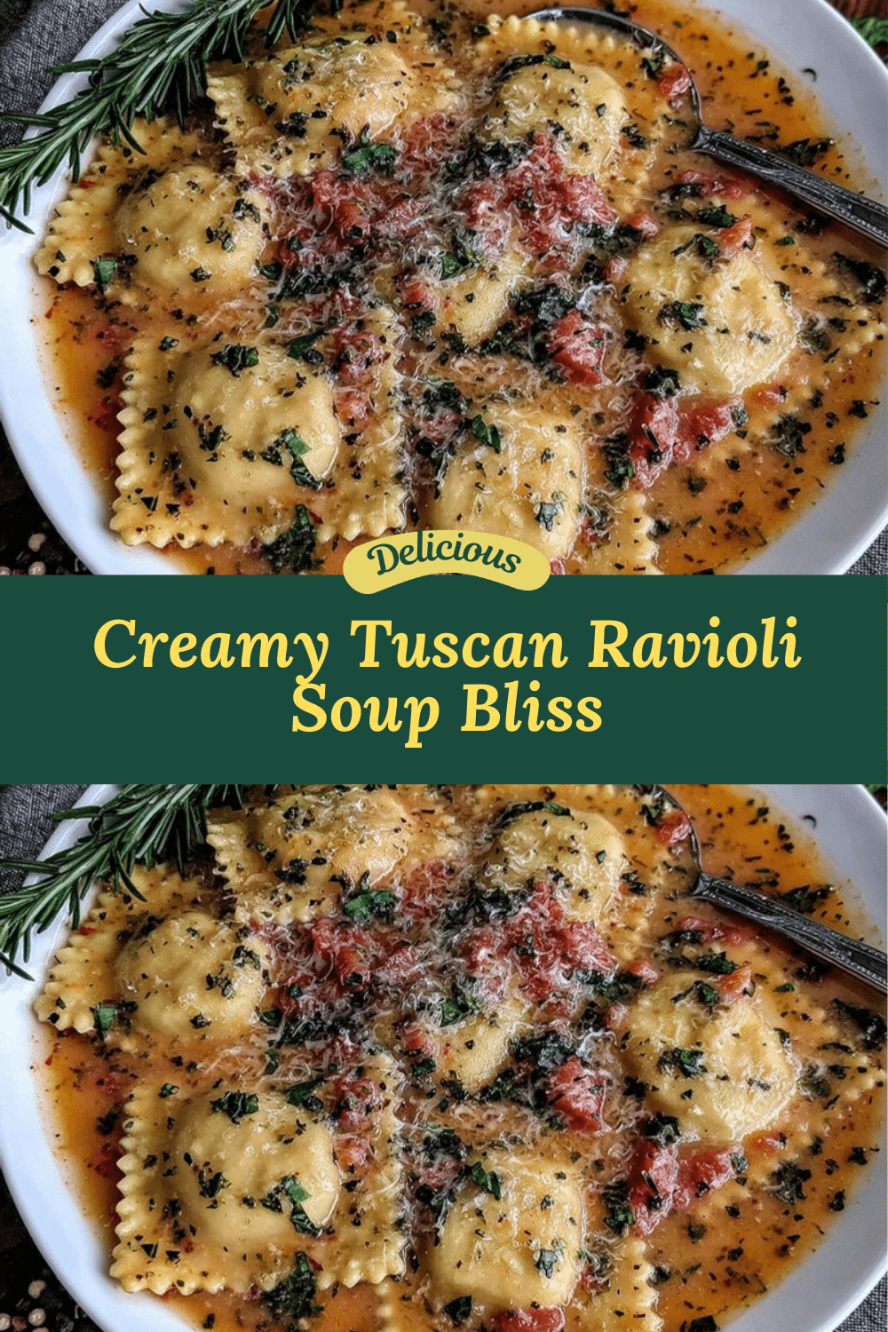 Tuscan ravioli soup recipe